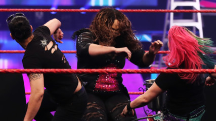 Asuka & Baszler eject Jax from MVP’s “VIP Lounge”: Raw, May 4, 2020