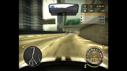 Need for speed most wanted (lamborghini gallardo полудява)