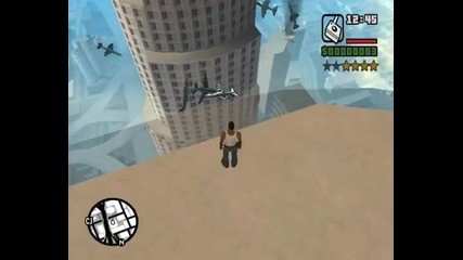 Самолети гръмват на Gta San Andreas
