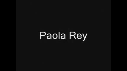 Paola Rey and Alfonso Baptista