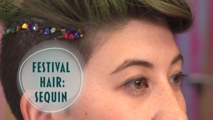 Short hair don't care: festival look for epic undercuts