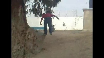 Parkour and Free Running in Gaza 