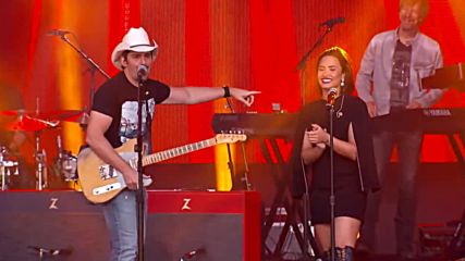 Невероятни!!! Brad Paisley Ft. Demi Lovato- Without a Fight, 2016