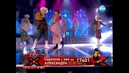 The X Factor Bulgaria - Александра ( Adele ) 29.11.11