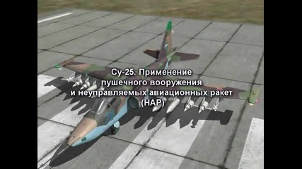 Су-25 Оръдейно въоръжение и Нурс (неуправляем Ракетен Снаряд)