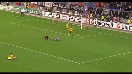 Владислав Стоянов спасява дузпа за Шериф - Базел 1 - 0 Шериф 