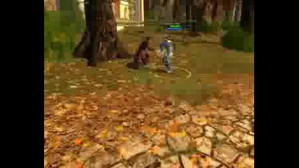 (lotro Game Play Spar) Hunter Vs. Captain