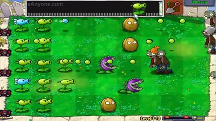 Plants vs Zombies level 1-10
