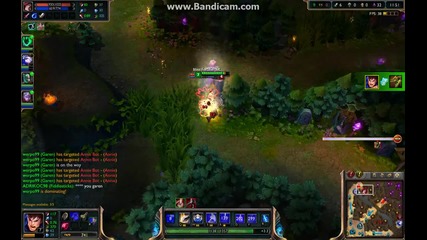 League of Legends combo-rugged garen