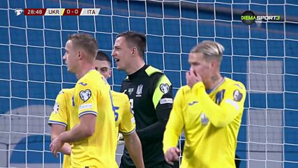 Украйна - Италия 0:0 /първо полувреме/