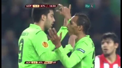 Sporting 1 - 1 Atletico Madrid (liedson) 