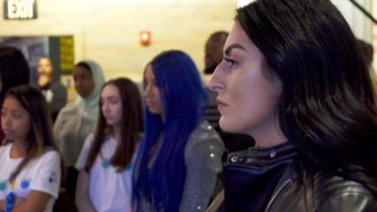 WWE Superstars and Girl Up learn about women's suffrage for Women's History Month