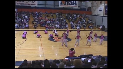 Pnhs Poms - Hip Hop dance competition 2009 dance routine 