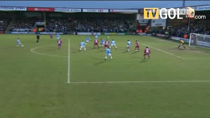 Scunthorpe 1 - 1 Manchester City 
