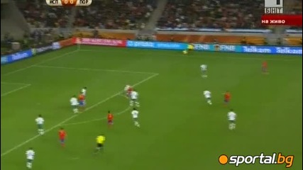 Испания 1 : 0 Португалия гол на Давид Вия 