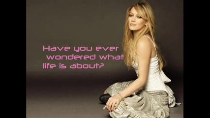Hilary Duff - What Dreams Are Made Of Lyri