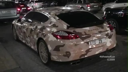 Desert Camo Porsche Panamera Turbo 