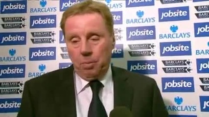 Harry Redknapp Interview ( Pmouth 1 - 2 Tottenham ) 