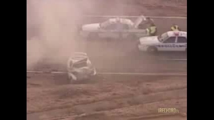 Phoenix Arizona Bank Robber Car Crash.