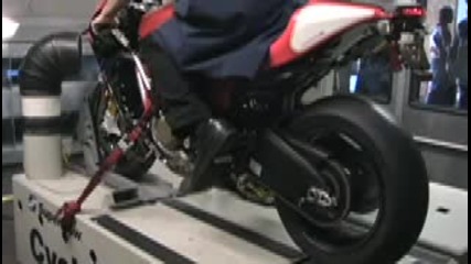 Desmosedici Dyno Run