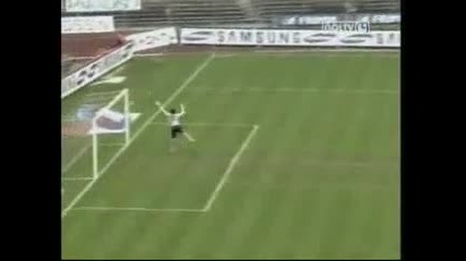 Fenomenalen gol na Fabio Quagliarella ot 40 metra.