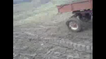 drift s traktor