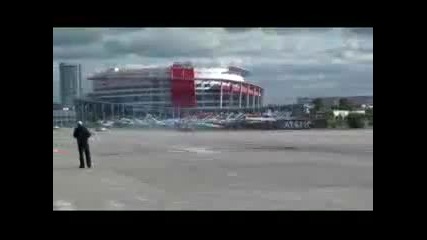Пилотите от Saab Performance Team в Москва