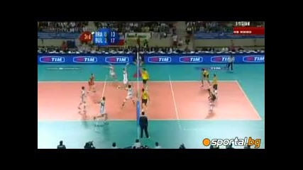 България разби Бразилия с 3 на 0 гейма !!! Браво момчета !!! 