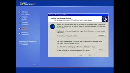 Windows xp Instal