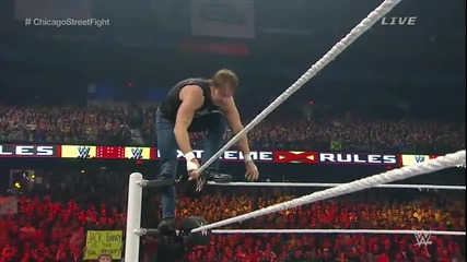 Wwe Extreme Rules 2015 - Dean Ambrose срещу Luke Harper (chicago Street Fight match) ( 1 ва част)