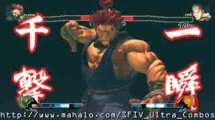 Street Fighter 4 - All Character Ultra Combos