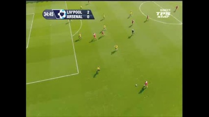 Crouch 2 - 0 Liverpool v Arsenal