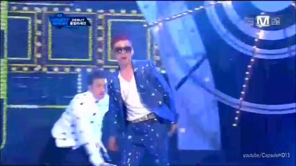 (hd) Ulala Session - Beautiful night (debut stage) ~ M Countdown (10.05.2012)