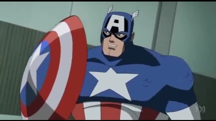 Отмъстителите: Най-могъщите герои на Земята / Тренировка между Капитан Америка и Ястребовото Око