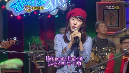 Taeyeon - Santa Claus Is Coming To Town [live]