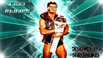 Cody Rhodes Wwe Theme Song