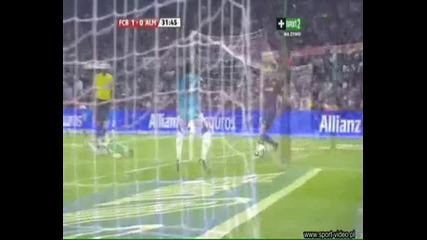 Барселона - Алмерия 1:0 Страхотен гол на Педро 