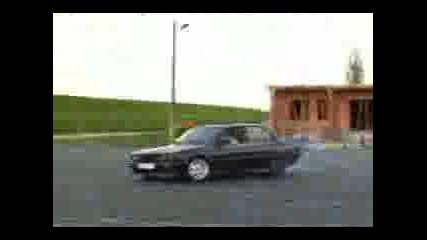 Bmw E30 And Moto Drift Burnout