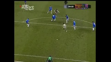 Ronaldinho vs Chelsea goal