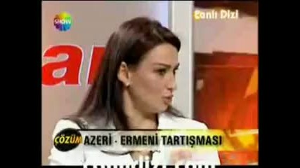 Karabagdan cikmayiz diyen ermeni picini susturdu Ganire Pasayeva 2 