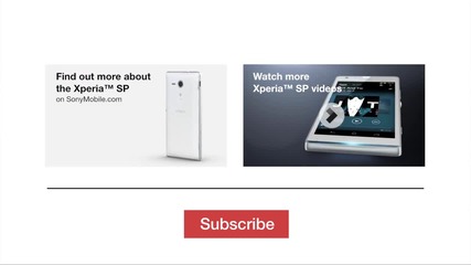 Xperia™ Sp - Connect your world wirelessly with One-touch functions from Sony