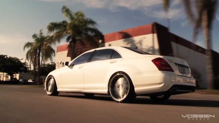 Hd 720p Mercedes-benz S550 върху 22'