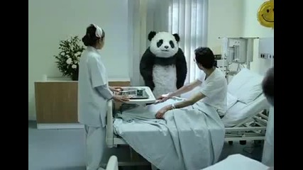 Мега Смешна Реклама на сирене с агресивна Панда