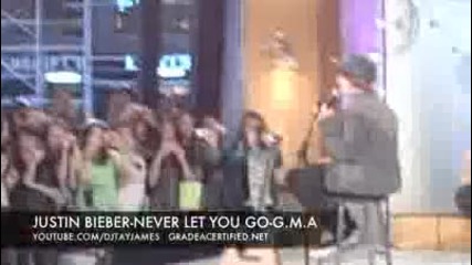 Justin Bieber-never Let You Go-good Morning America
