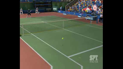 Virtua Tennis 2009 - Роджър Федерер срещу Новак Джокович 