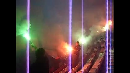 Цска - Миньор * 25.10.09 * Хореография + факли