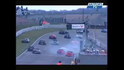 Accident Lotus Elise Round 1 Brands Hatch 