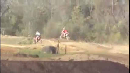 Extreme Crazy Motocross Video With Crash