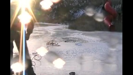 Невероятно взривяване на езеро с airbag 