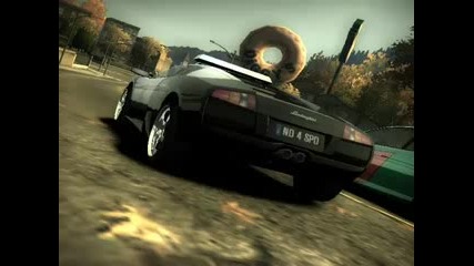 Nfs Most Wanted - Lamborghini Murcielago Полицейска кола !!!